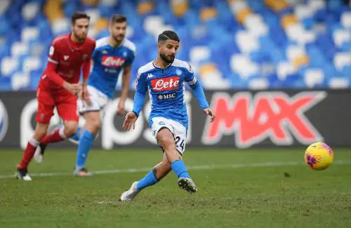Coppa Italia, il Napoli ai quarti: decide una doppietta di Insigne