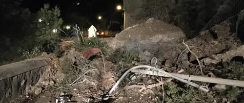 Paura a Ventimiglia: crolla la roccia sulla strada dei migranti
