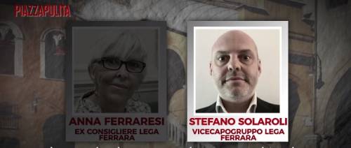 Piazzapulita all'attacco: "Ecco l'audio che imbarazza la Lega a Ferrara"