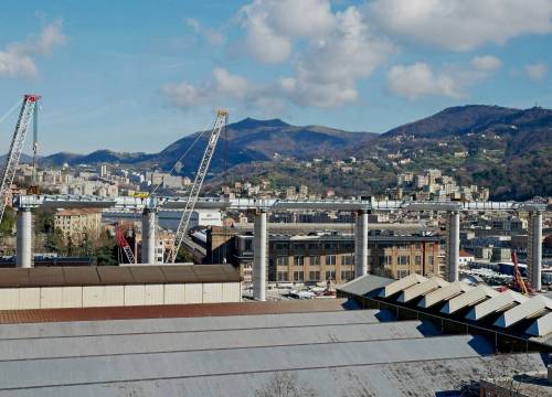 Genova, per il nuovo ponte stop dei treni a marzo