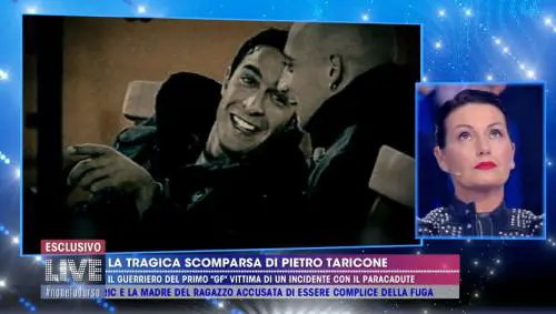 Cristina Plevani non regge e lascia lo studio durante il tributo a Pietro Taricone