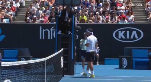 Australian Open, Fognini all'arbitro: ''Mi fai pena, non sei all'altezza''