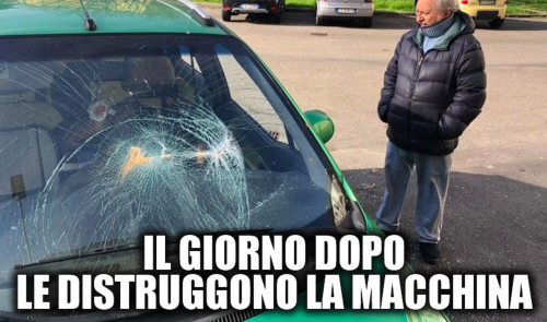 Bologna, distrutta la macchina della donna che ha denunciato lo spaccio