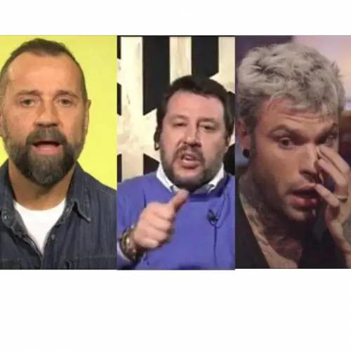 Salvini gela Fedez e Volo: "Non prendo lezioni da due milionari di sinistra"