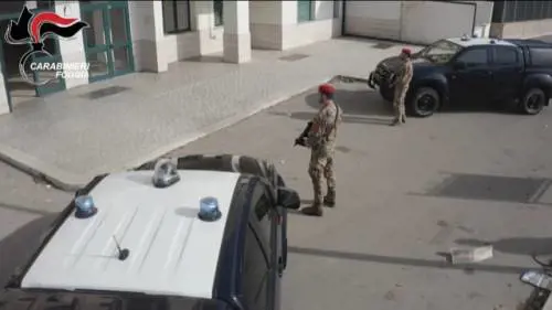 Foggia, le immagini delle perquisizioni all'ex-Onpi