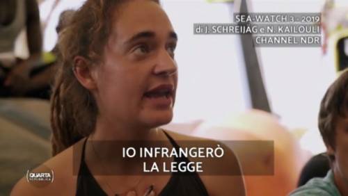 Carola microfonata sulla Sea Watch: che teatrino!