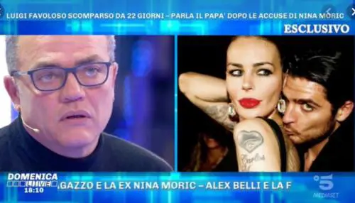 Luigi Favoloso, il padre lo difende dalle accuse di Nina Moric
