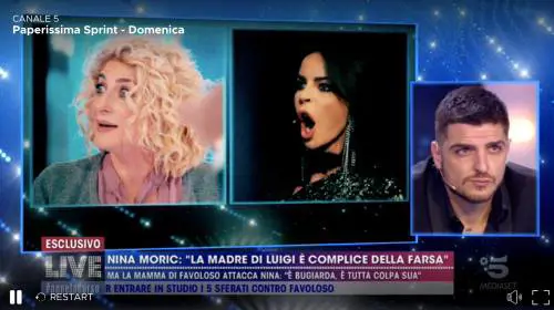 Le verità di Luigi Mario Favoloso: “Non ho mai picchiato Nina Moric è lei che vuole distruggermi”