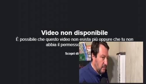 Fb rimuove il video del citofono. L'accusa: "Salvini incita all'odio"