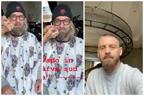 Daniele De Rossi, travestimento choc per infiltrarsi allo stadio