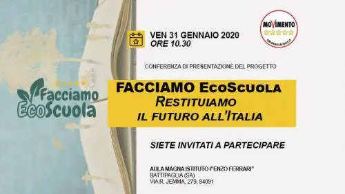 "Il M5S entra a scuola con simbolo di partito"