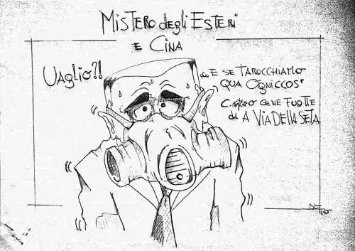 La vignetta del giorno - Di Maio e la Via della Seta