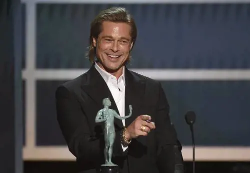 Brad Pitt e i duchi di Cambridge ai Bafta 2020, foto