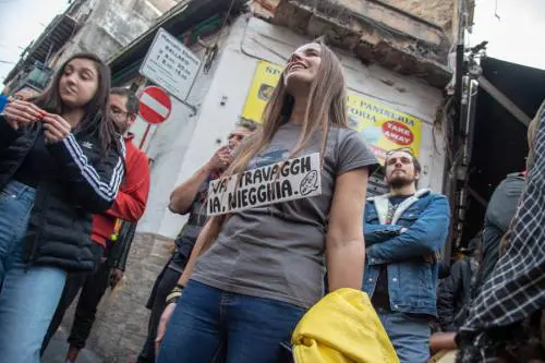 Le "Sardine" palermitane contro Salvini: ​"Qui non lo vogliamo"