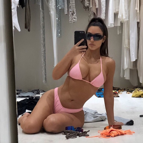 Kim Kardashian, le foto su Instagram