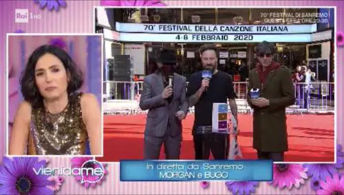 Sanremo, Morgan fuori controllo in diretta: "Le violenterei tutte"