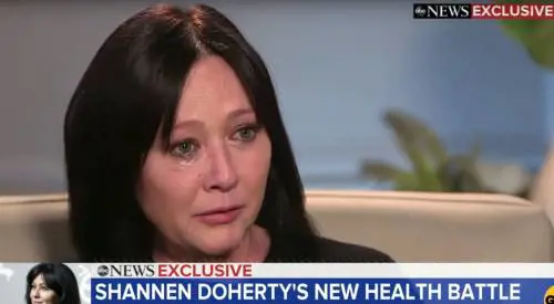 Shannen Doherty: "Il cancro è tornato, è un boccone amaro da digerire"