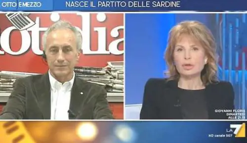 Lilli Gruber e la parolaccia sui 5 Stelle: "Intransigenti o cogl...?"