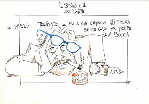 La vignetta del giorno: il ponte del servo