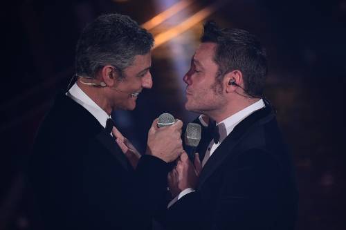 Fiorello-Tiziano Ferro: la pace è al bacio