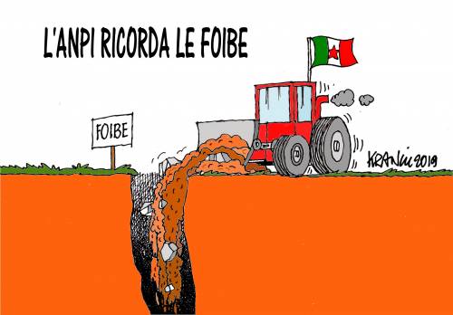 Il Pd censura le vignette sulle Foibe "Offendono il nostro partito e l'Anpi"