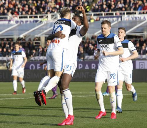 L'Atalanta vince 2-1 contro la Fiorentina: nerazzurri quarti. Torino-Sampdoria 1-3