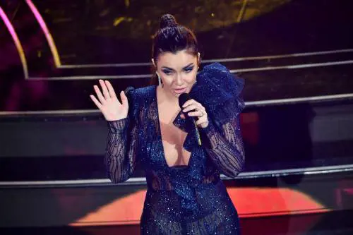 Elettra Lamborghini alla finale di Sanremo