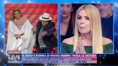 Loredana Lecciso punge Romina: "Al Bano scivolato a Sanremo perché appesantito da lei"