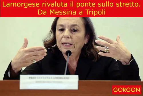 La satira del giorno: Lamorgese e il ponte sullo stretto