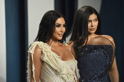 Kim Kardashian sexy agli Oscar, foto