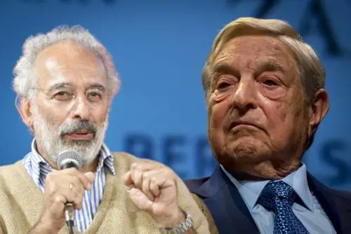 Una combo di Gad Lerner e George Soros