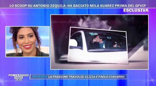 Mila Suarez gela Zequila: "Ci siamo baciati, ma al Gf Vip mi è scaduto"