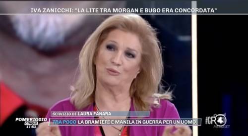 Sanremo, Iva Zanicchi dice la sua: "Morgan e Bugo? Tutto preparato"