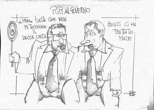 La vignetta del giorno: i poppanti al governo