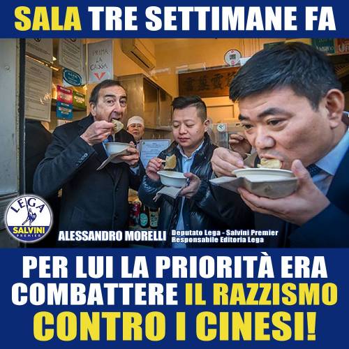 "Sala sa solo farsi selfie", "Idiota zero": pure a Milano è scontro Lega-Pd