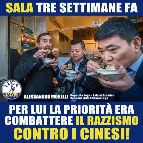 "Sala sa solo farsi selfie", "Idiota zero": pure a Milano è scontro Lega-Pd