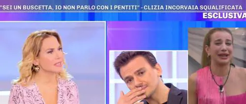 Clizia Incorvaia squalificata dal Gf vip, parla il fratello Mattia: "Accade in momenti di rabbia"