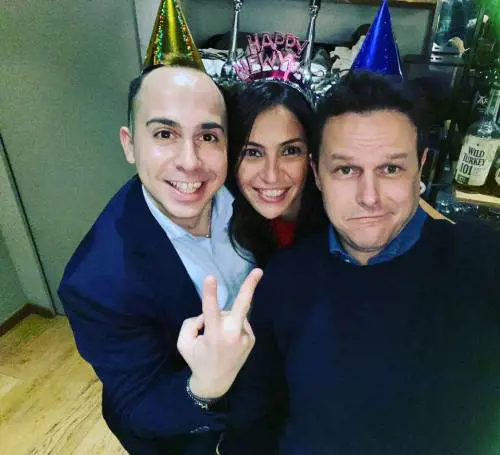 Da sinistra a destra: Angelo Pavone, Morena Cannone e Marco Mazzilli