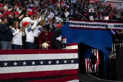 Elezioni Usa 2020, Donald Trump in campagna elettorale a Charlotte