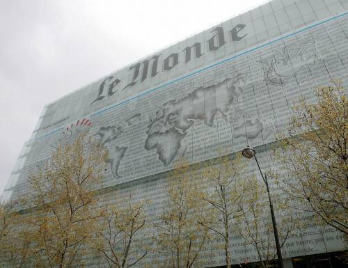 La storica sede di Le Monde, a Parigi