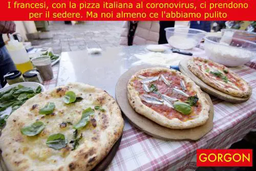 La satira del giorno - I francesi e la pizza
