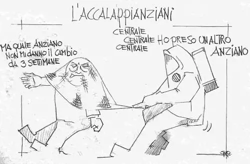 La vignetta del giorno: l'accalappianziani