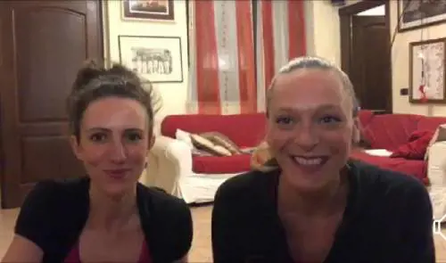 In foto, Miriam e Chiara del Gruppo Ensemble di Codogno