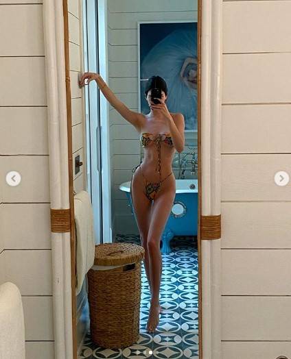 Kendall Jenner, il bikini non nasconde nulla