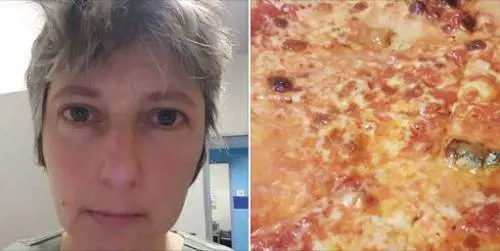 L'infermiera si commuove per le sette pizze regalate