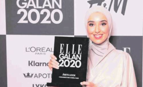 Imane, l'icona della moda che sfoggia il velo islamico