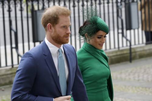 Meghan Markle e il Principe Harry per il Commonwealth Day