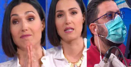 "Stiamo uniti a distanza". Caterina Balivo si commuove