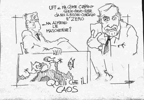 La vignetta del giorno: quelli che il caos
