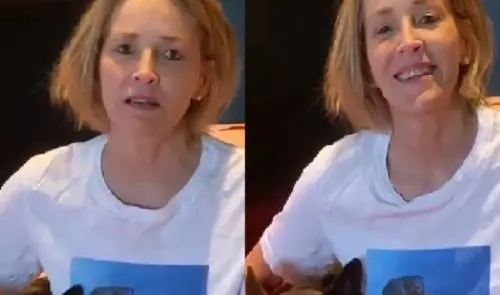 Coronavirus, Sharon Stone agli italiani: "Credete in voi stessi"
